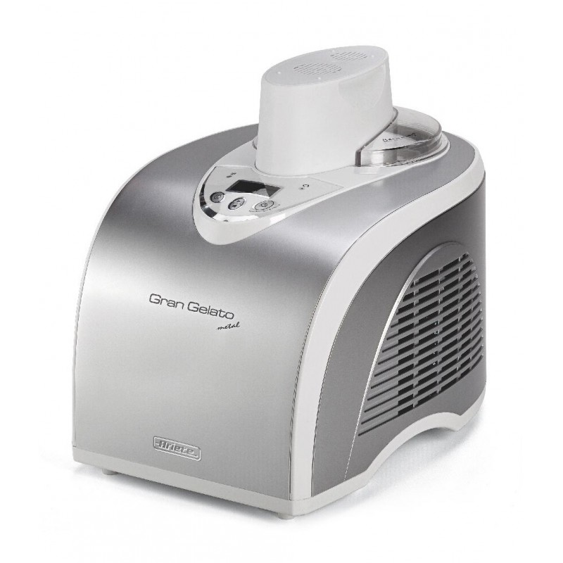 Ariete 0693 Compressor ice cream maker 135 W Silver, White