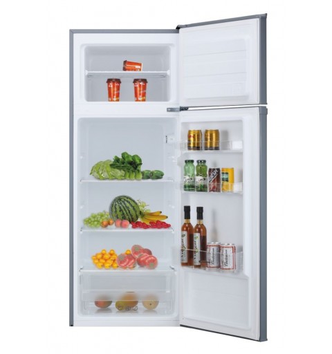 Candy CMDDS 5142XN frigorifero con congelatore Libera installazione 204 L F Acciaio inossidabile