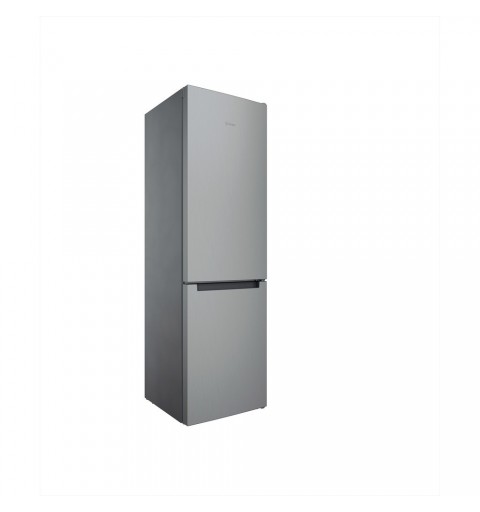 Indesit INFC9 TI22X fridge-freezer Freestanding 367 L E Stainless steel