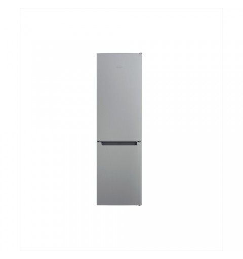 Indesit INFC9 TI22X fridge-freezer Freestanding 367 L E Stainless steel