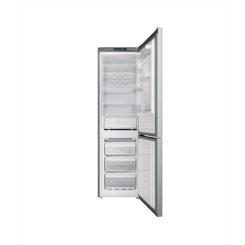 Indesit INFC9 TI22X fridge-freezer Freestanding 367 L E Stainless steel