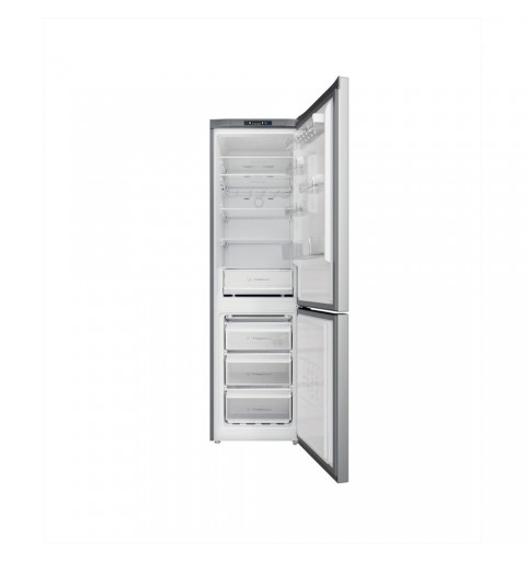 Indesit INFC9 TI22X fridge-freezer Freestanding 367 L E Stainless steel