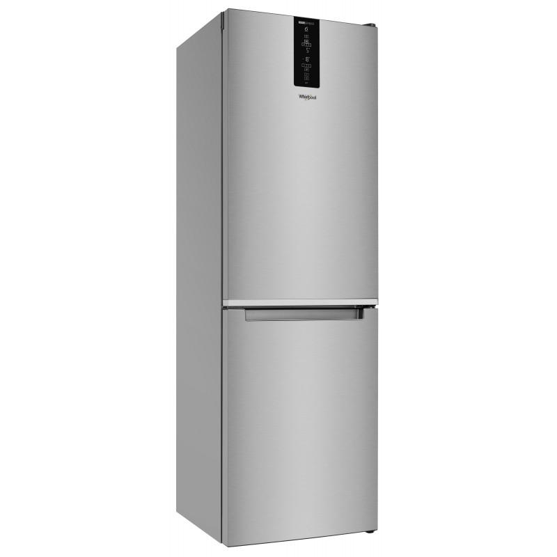 Whirlpool W7 831T MX frigorifero con congelatore Libera installazione 338 L D Acciaio inossidabile