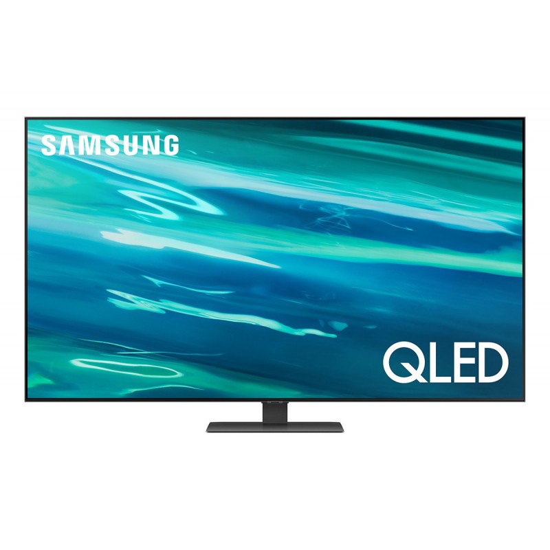 Samsung Series 8 TV QLED 4K 65” QE65Q80A Smart TV Wi-Fi Carbon Silver 2021