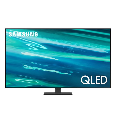 Samsung Series 8 TV QLED 4K 65” QE65Q80A Smart TV Wi-Fi Carbon Silver 2021