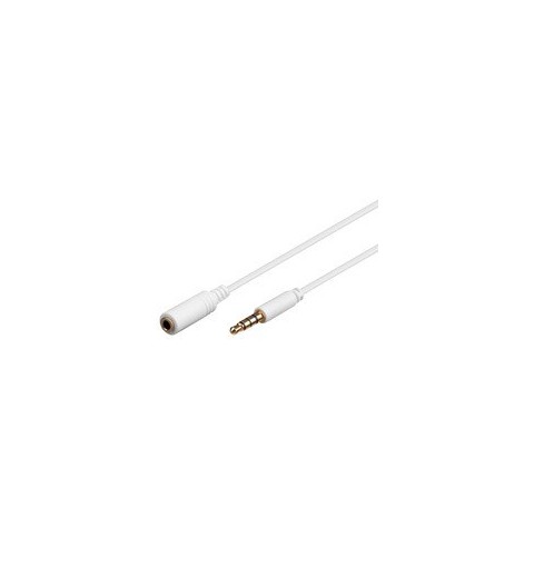 Goobay 5m 3.5mm audio cable White