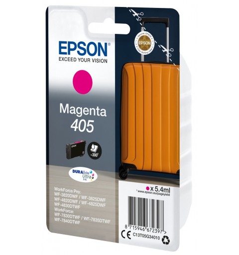 Epson Singlepack Magenta 405 DURABrite Ultra Ink