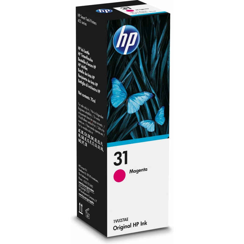 HP 31 70-ml Magenta Original Ink Bottle Originale