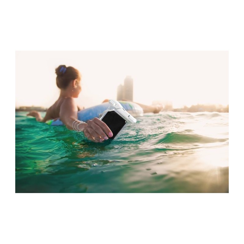Cellularline VOYAGER20 funda para teléfono móvil Transparente, Blanco