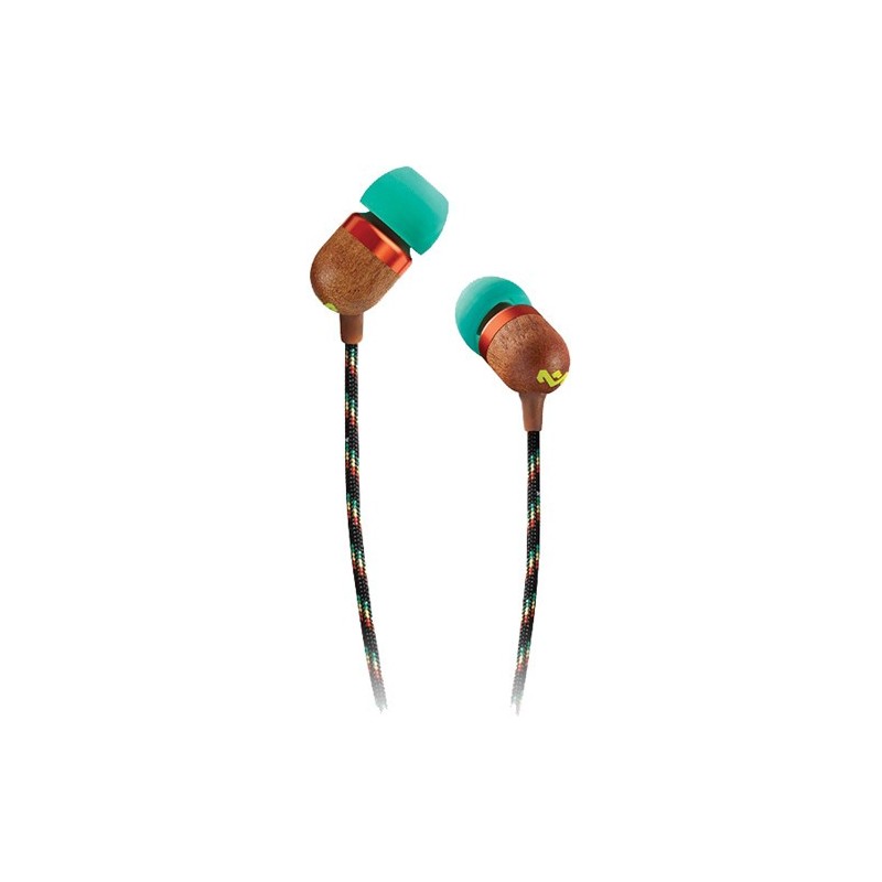 The House Of Marley Smile Jamaica Headset Wired In-ear Calls Music Green