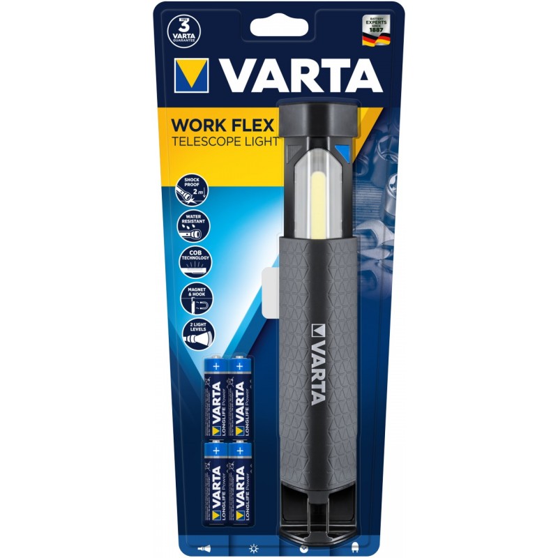 Varta Work Flex LED Nero