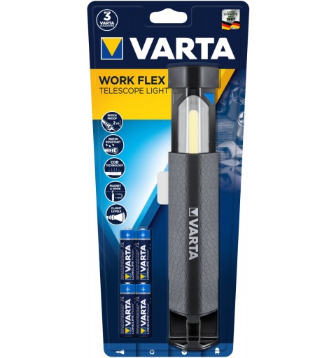Varta Work Flex LED Negro