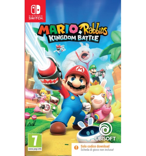 Ubisoft Mario + Rabbids Kingdom Battle, Code in Box, ITA Nintendo Switch