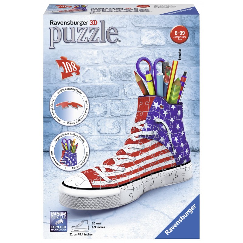Ravensburger Puzzle 3D Sneaker - American Style
