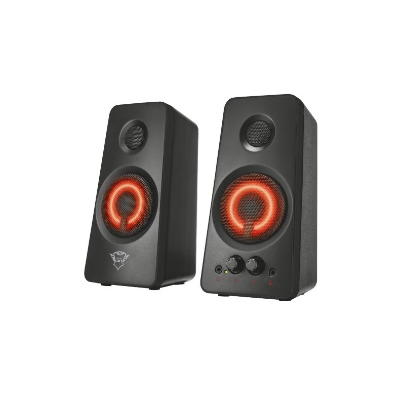 Trust 21202 haut-parleur Noir, Rouge 18 W