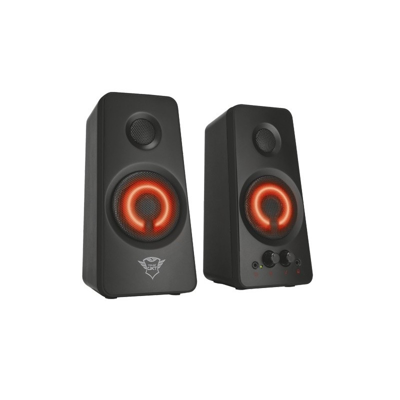 Trust 21202 Lautsprecher Schwarz, Rot 18 W