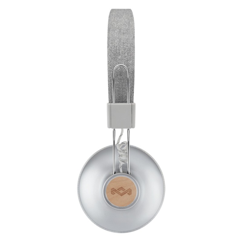 The House Of Marley Positive Vibration 2 Wireless Casque Avec fil &sans fil Arceau Appels Musique Micro-USB Bluetooth Blanc