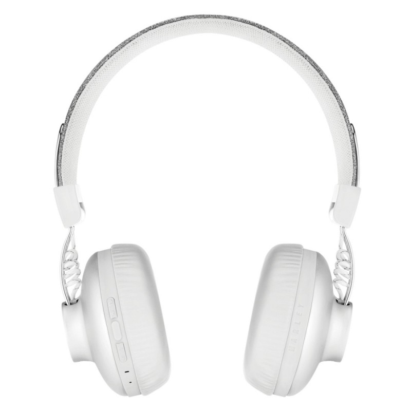 The House Of Marley Positive Vibration 2 Wireless Headset Wired & Wireless Head-band Calls Music Micro-USB Bluetooth White