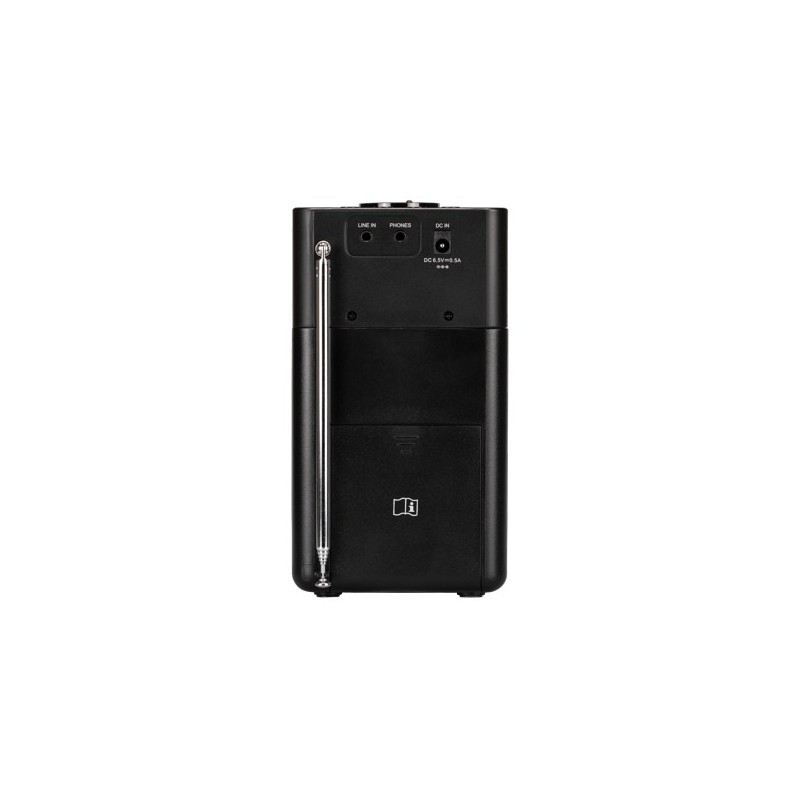 Kenwood CR-M10DAB-B Radio portable Analogique et numérique Noir