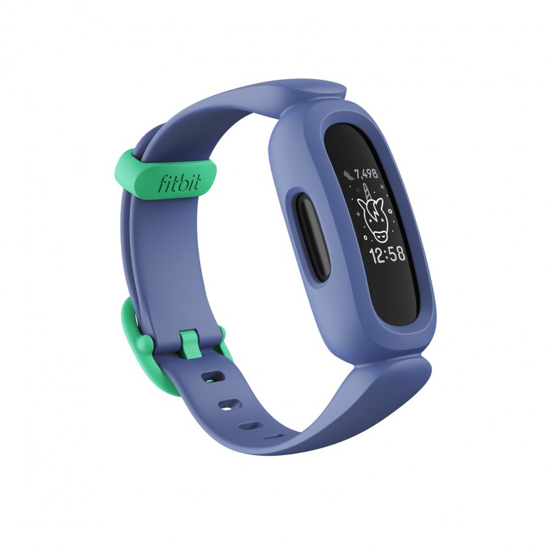 Fitbit Ace 3 PMOLED Pulsera de actividad Azul, Verde