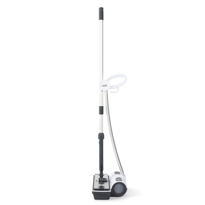 Polti Moppy White Upright steam cleaner 0.7 L 1500 W Black, White