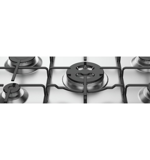 Hotpoint PCN 752 T IX HAR hob Stainless steel Built-in 75 cm Gas 5 zone(s)