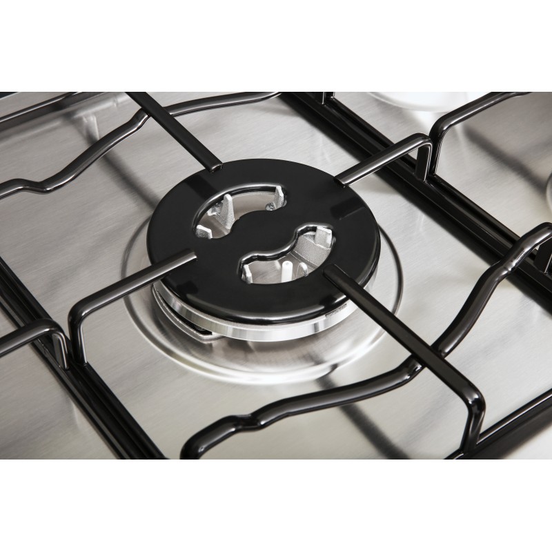 Hotpoint PCN 752 T IX HAR hob Stainless steel Built-in 75 cm Gas 5 zone(s)