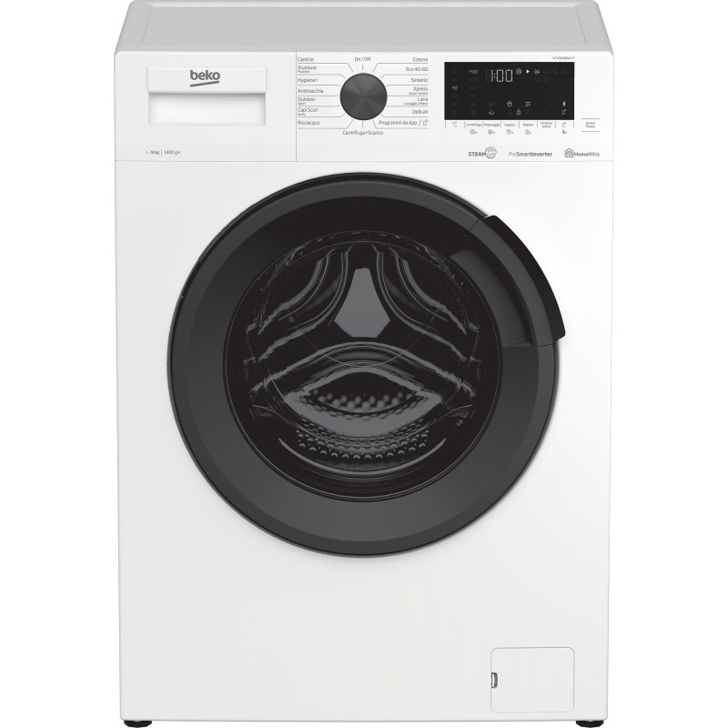 Beko WTX91486AI-IT lavatrice Caricamento frontale 9 kg 1400 Giri min A Bianco