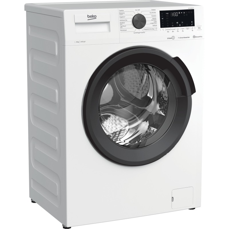 Beko WTX91486AI-IT machine à laver Charge avant 9 kg 1400 tr min A Blanc