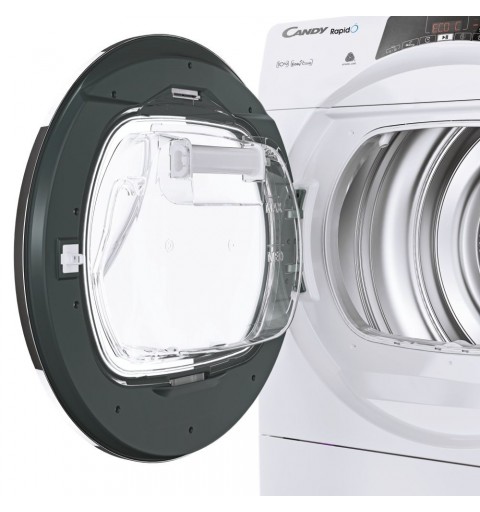 Candy RapidÓ ROE H10A2TCEX-S Wäschetrockner Freistehend Frontlader 10 kg A++ Weiß