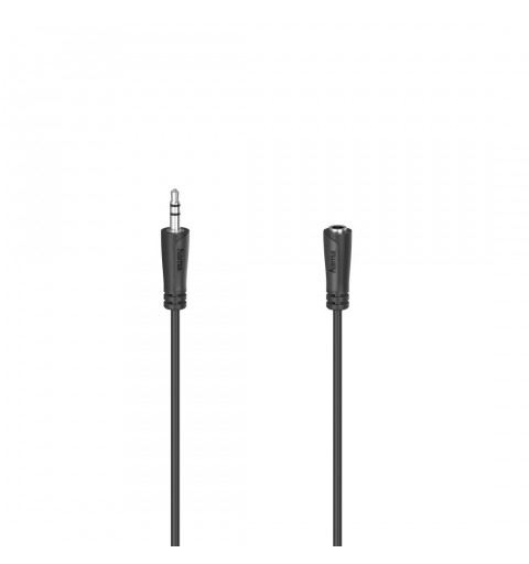 Hama 00205121 audio cable 5 m 3.5mm Black