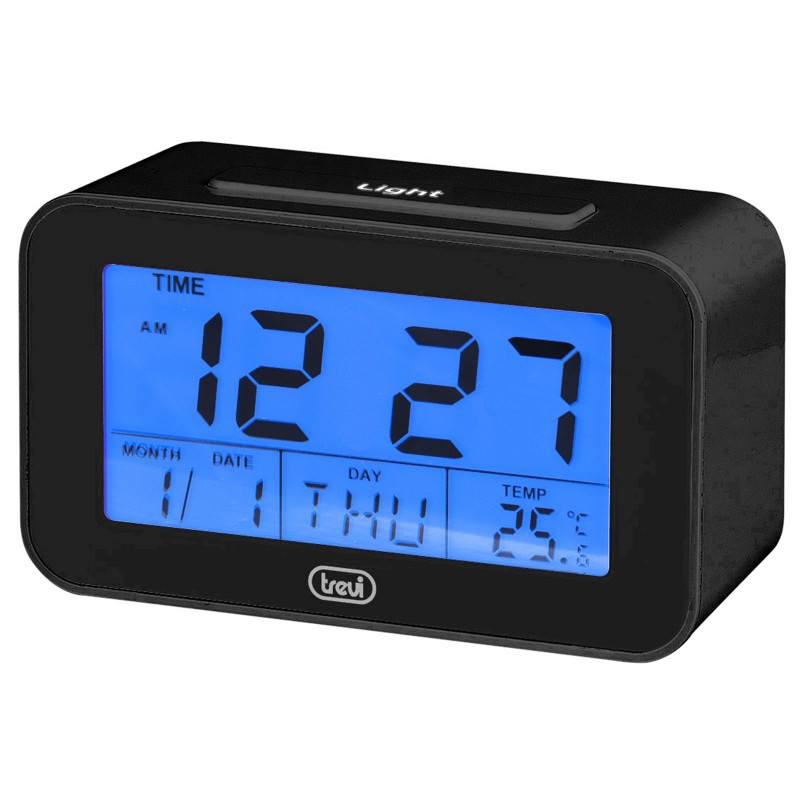 Trevi 0SL3P5000 alarm clock Digital alarm clock Black