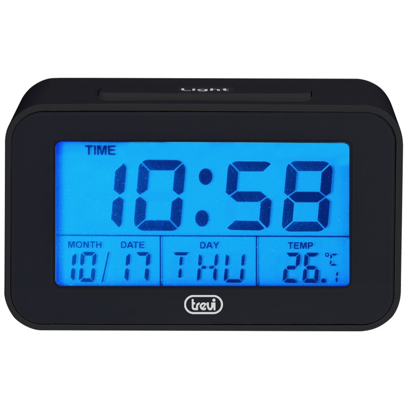 Trevi 0SL3P5000 alarm clock Digital alarm clock Black