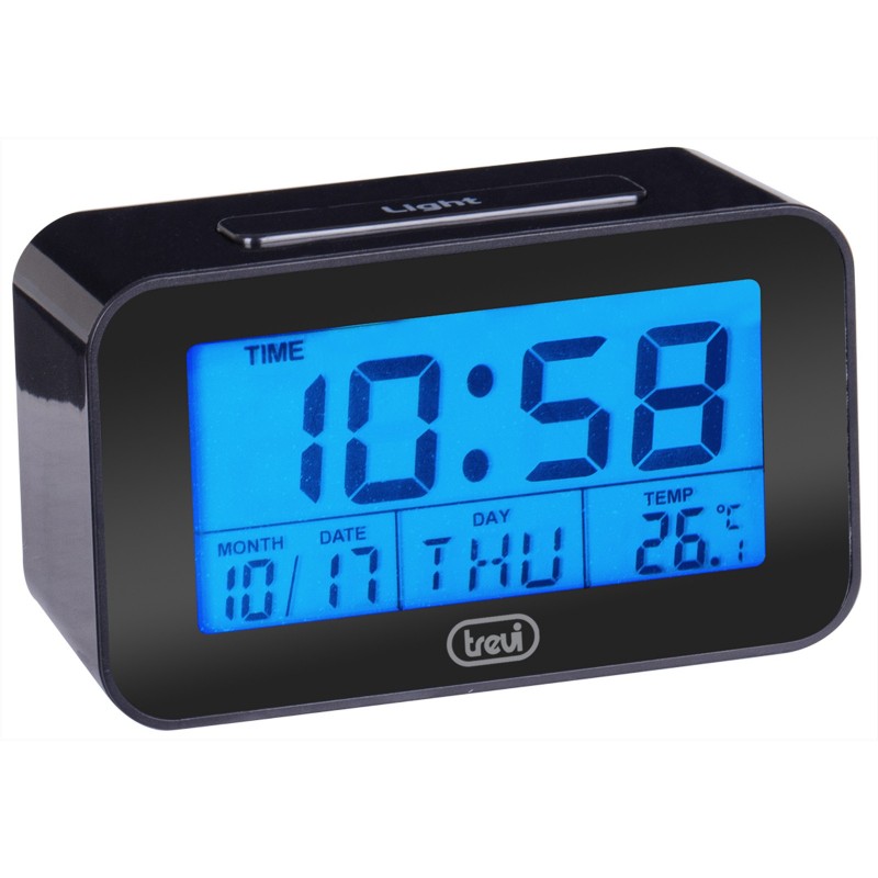 Trevi 0SL3P5000 alarm clock Digital alarm clock Black