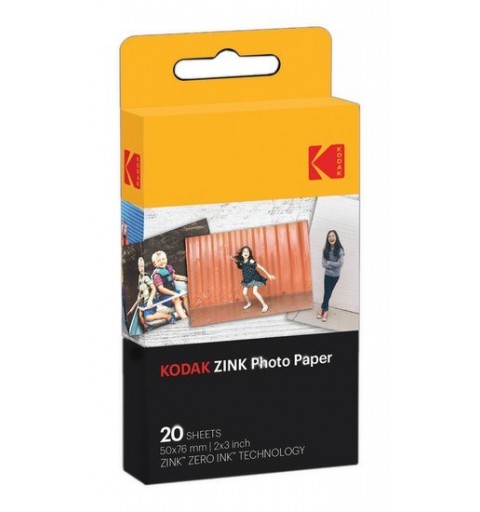 Kodak ZINK Photo Paper pellicola per istantanee 20 pz 50 x 76 mm