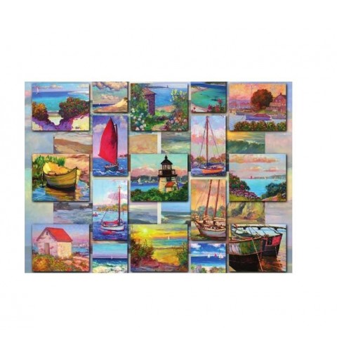 Ravensburger Coastal Collage Jeu de puzzle 1500 pièce(s)