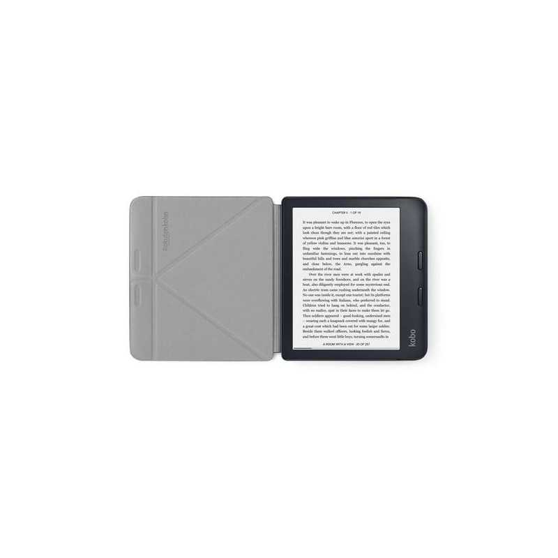 Rakuten Kobo N418-AC-BK-E-PU custodia per e-book reader 17,8 cm (7") Cover Nero