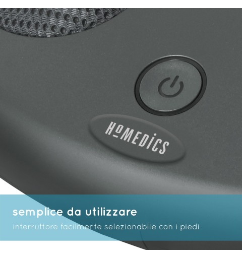 HoMedics FMS-230H masajeador Pie Negro