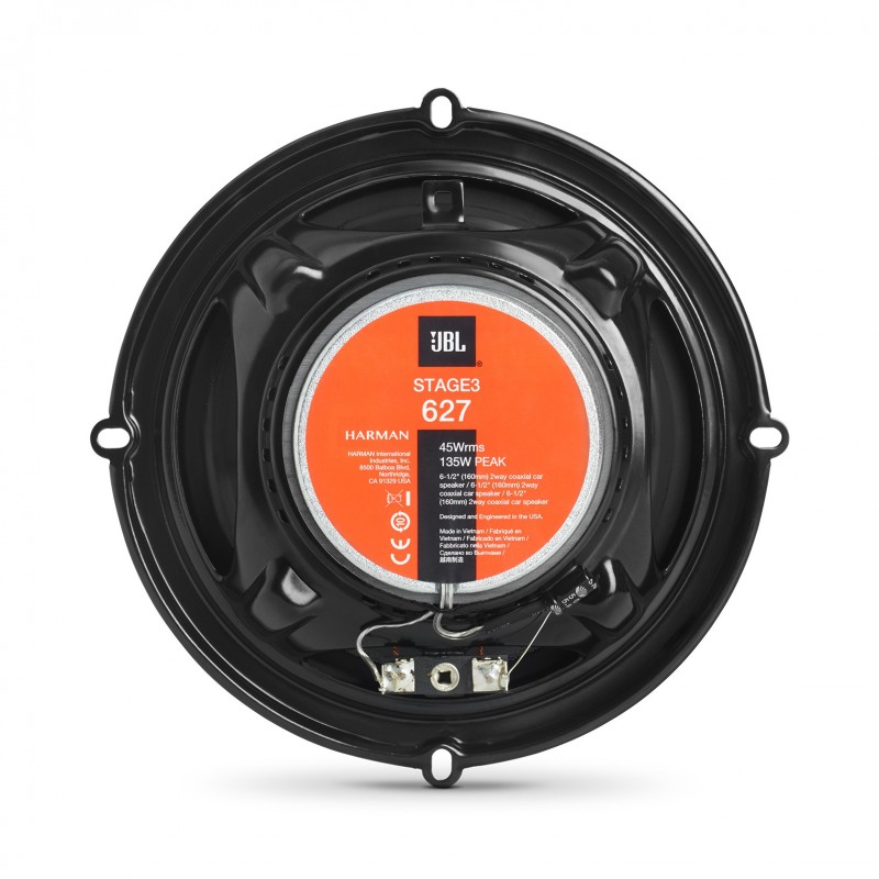 JBL Stage3 627 Autolautsprecher Rund 2-Wege 225 W 2 Stück(e)