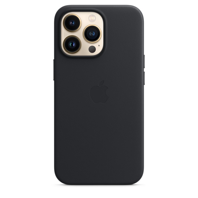 Apple Custodia MagSafe in pelle per iPhone 13 Pro - Mezzanotte