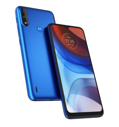 Motorola moto e7 power 16,5 cm (6.5 Zoll) Hybride Dual-SIM Android 10.0 4G USB Typ-C 4 GB 64 GB 5000 mAh Blau