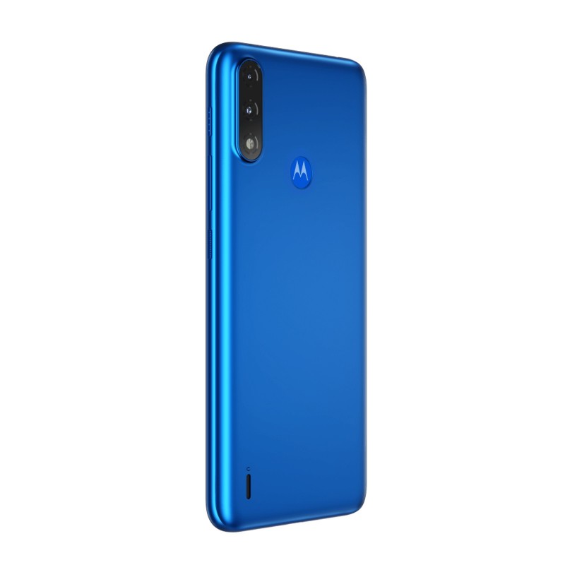 Motorola moto e7 power 16,5 cm (6.5 Zoll) Hybride Dual-SIM Android 10.0 4G USB Typ-C 4 GB 64 GB 5000 mAh Blau