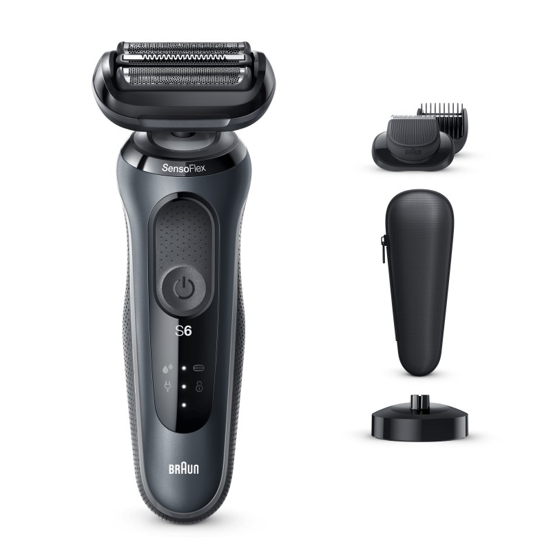 Braun Series 6 60-N4500cs Rasoio Trimmer Grigio