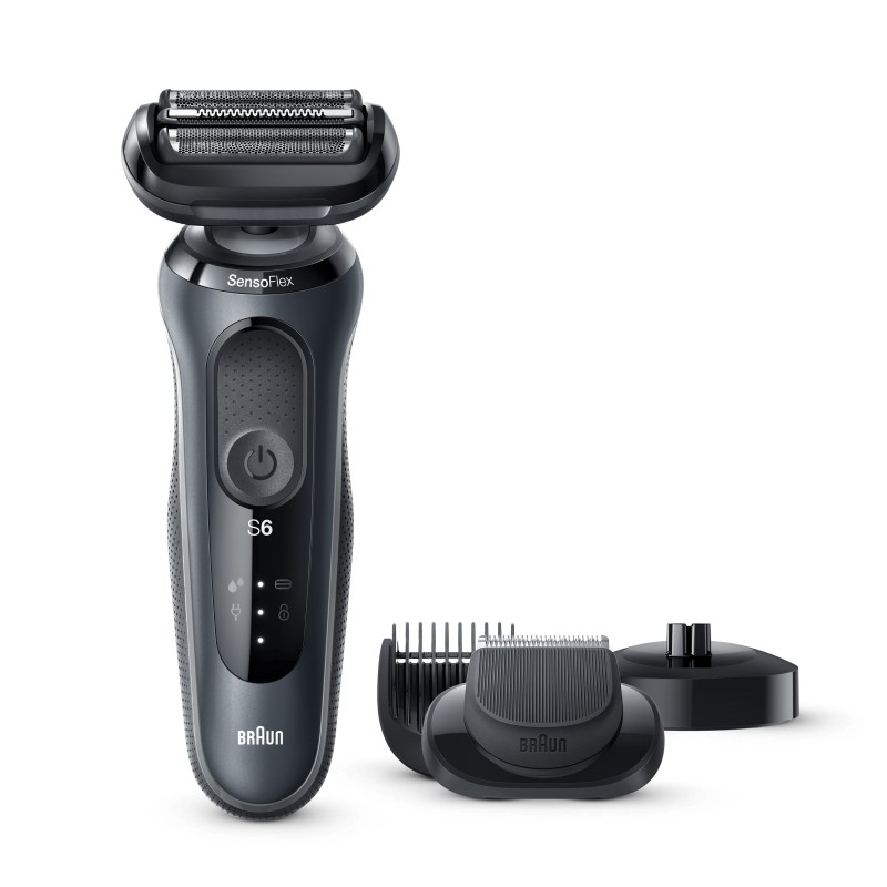 Braun Series 6 60-N4500cs Rasoio Trimmer Grigio