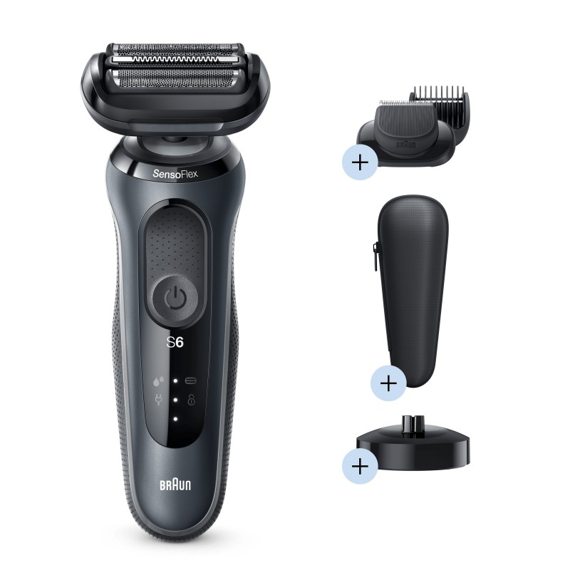 Braun Series 6 60-N4500cs Foil shaver Trimmer Grey