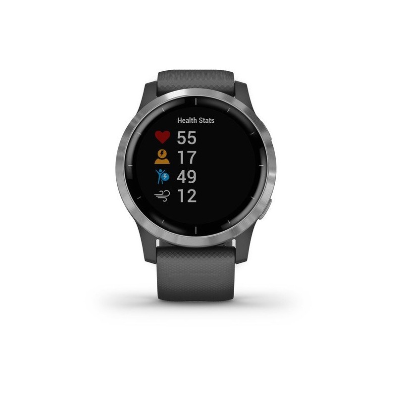 Garmin vívoactive 4 3,3 cm (1.3 Zoll) 45 mm MIP Silber GPS