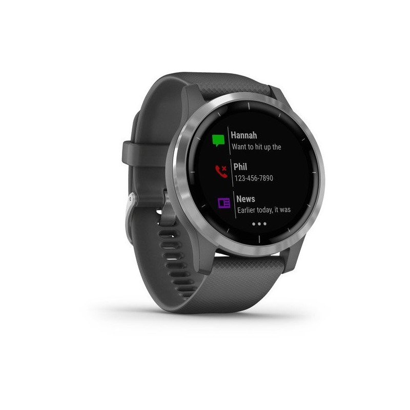Garmin vívoactive 4 3,3 cm (1.3 Zoll) 45 mm MIP Silber GPS