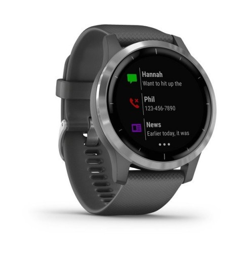 Garmin vívoactive 4 3,3 cm (1.3 Zoll) 45 mm MIP Silber GPS