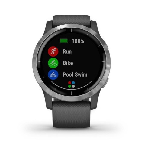 Garmin vívoactive 4 3,3 cm (1.3 Zoll) 45 mm MIP Silber GPS