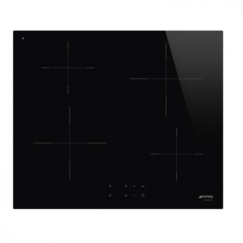 Smeg Universal SI2641D plaque Noir Intégré (placement) 60 cm Plaque avec zone à induction 4 zone(s)
